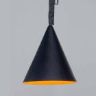 Lámpara colgante de resina In-es.artdesign Jazz Pizarra moderna viadurini