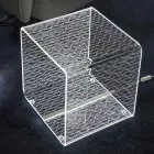 Lámpara Led RGB en Cristal Acrílico Transparente Decoración Láser - Robiola viadurini