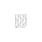 Lámpara LED Luminoso Acrílico Transparente Mesa de Centro Decoración Láser - Robiola viadurini