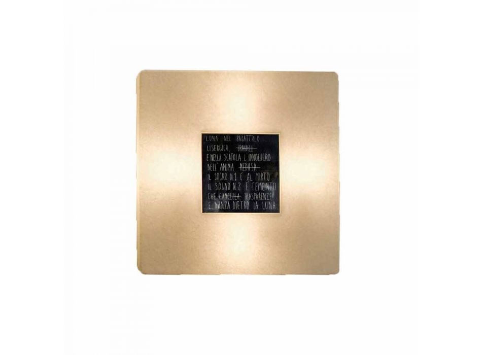 Lámpara de pared moderna In-es.artdesign Fragments 3 nebulite design viadurini