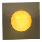 Lámpara de pared moderna In-es.artdesign Washmachine in nebulite viadurini