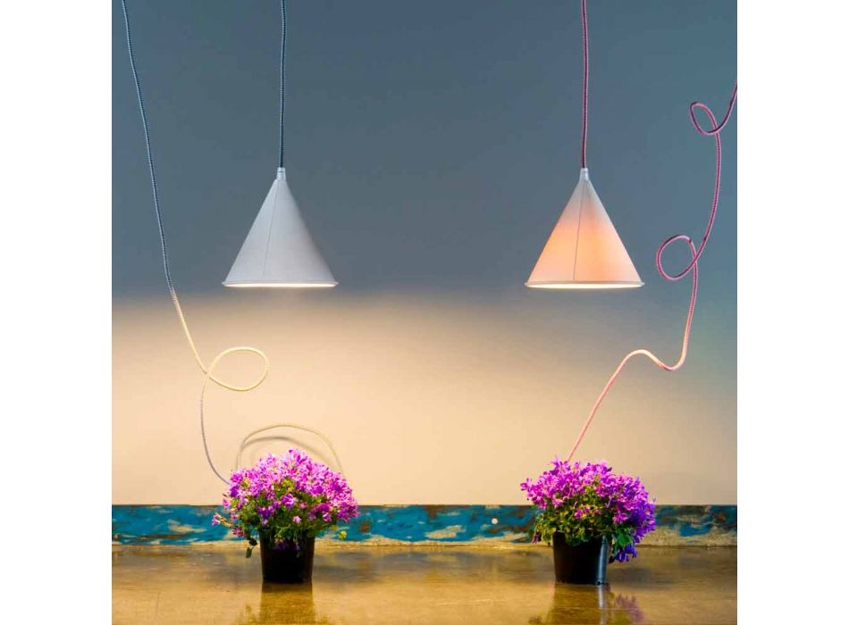Lámpara de techo moderna In-es.artdesign Pop 2 color laprene viadurini
