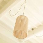 Lámpara de techo moderna en lana hecha en Italia Evita viadurini