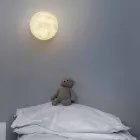 Lámpara de pared moderna In-es.artdesign A. Moon en nebulita viadurini