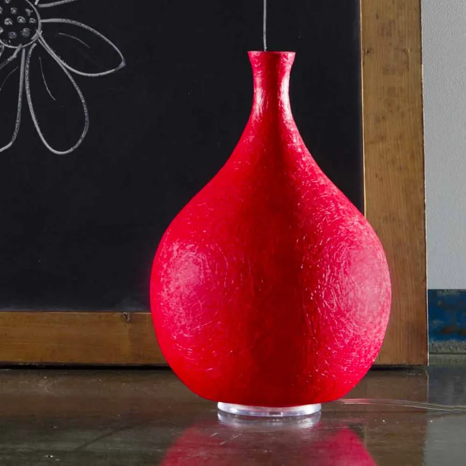 Lámpara de mesa moderna In-es.artdesign Luce2 light in nebulite viadurini