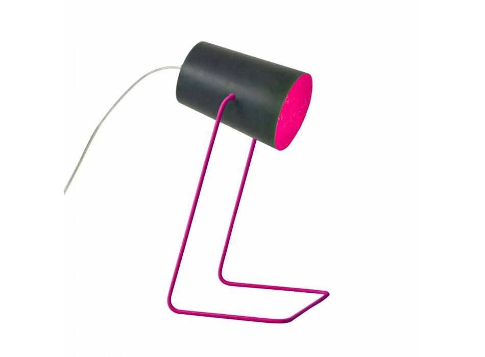 Lámpara de mesa moderna In-es.artdesign Paint T pizarra efecto viadurini