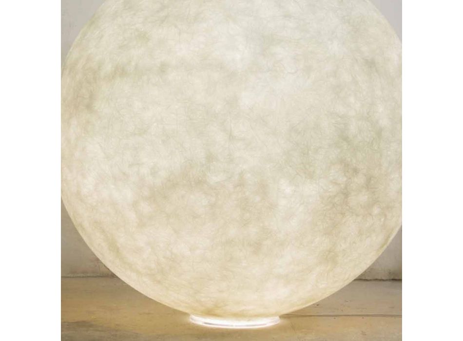 Lámpara de mesa esférica moderna In-es.artdesign Floor Moon nebulite viadurini