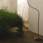 Lámpara de pie blanca moderna nebulita In-es.artdesign Luna H210cm viadurini