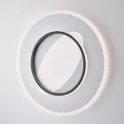 Lámpara moderna de vidrio y metal fabricada en Italia, ideal para cualquier habitación - Pavo viadurini