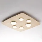 Una moderna lámpara de cristal y metal para una decoración interior con estilo – Kepler viadurini