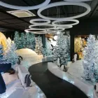 Lámpara de suspensión redonda moderna de polietileno Made in Italy - Slide Giotto viadurini