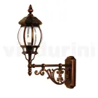 Aplique de exterior en aluminio Made in Italy - Leona viadurini