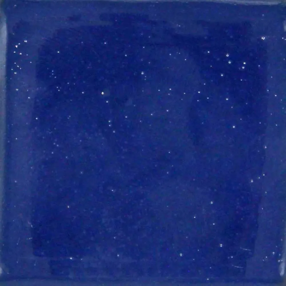 Lámpara suspendida 30 cm, en latón y mayólica toscana, Rossi Toscot viadurini