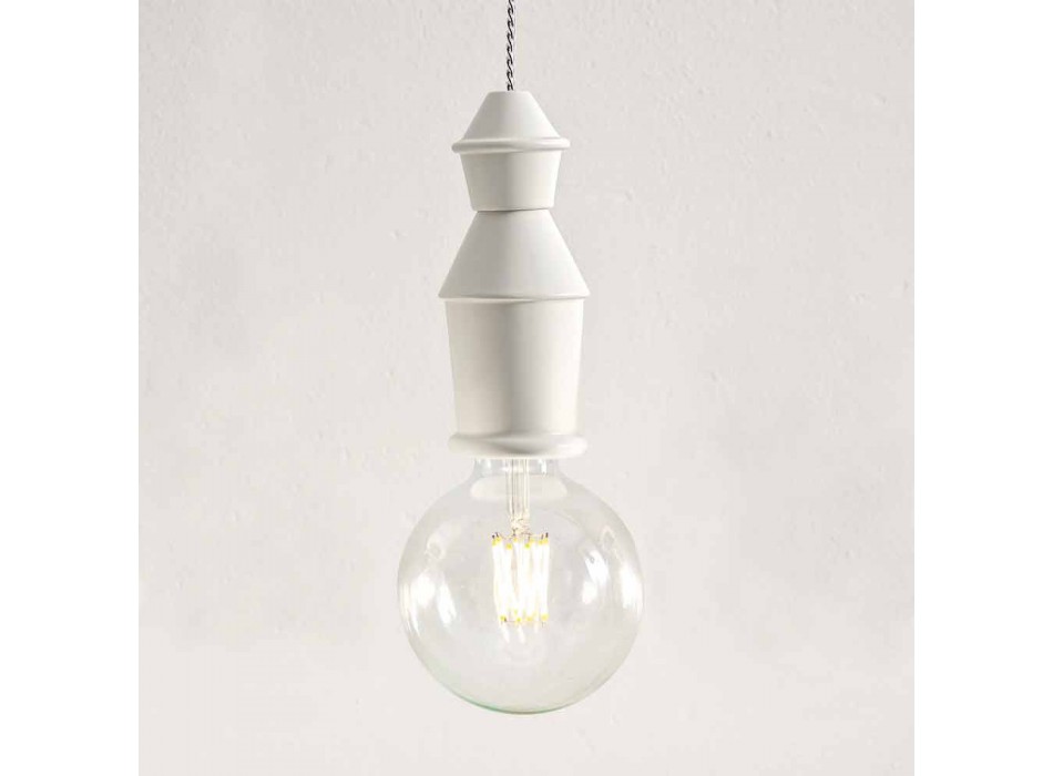 Lámpara suspendida de diseño cerámico - Destino de Aldo Bernardi viadurini