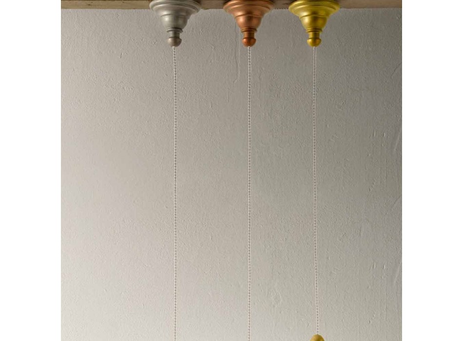 Lámpara suspendida de diseño cerámico - Destino de Aldo Bernardi viadurini