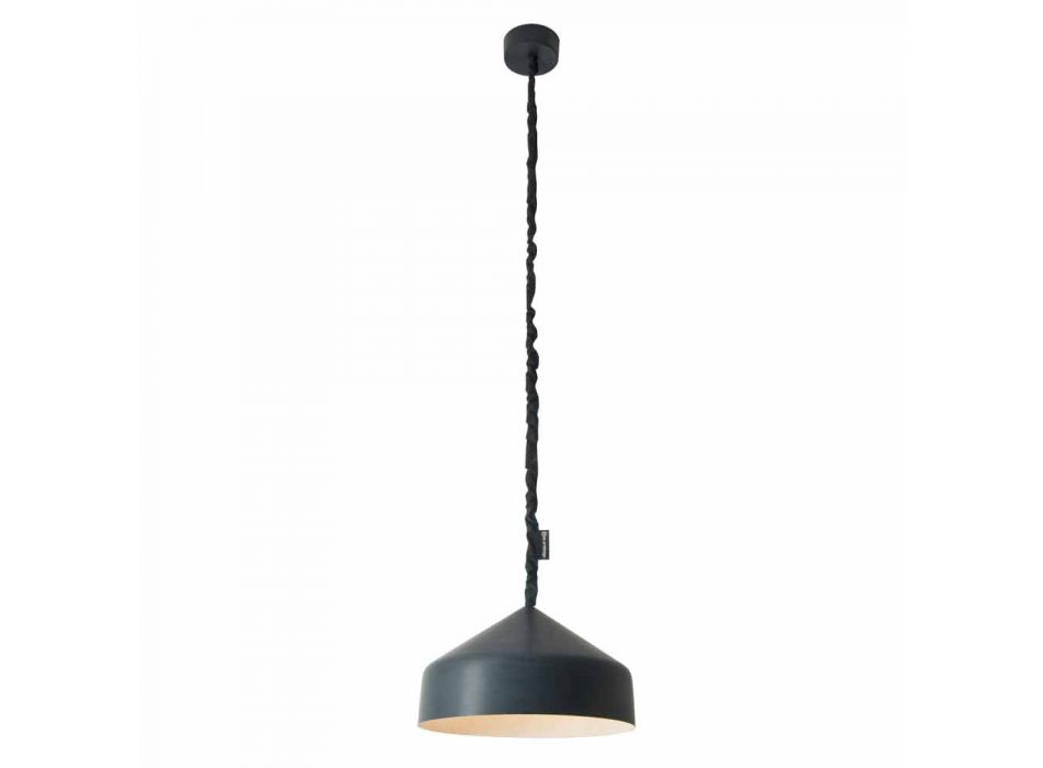 Lámpara colgante de diseño In-es.artdesign Cyrcus Pizarra de resina viadurini
