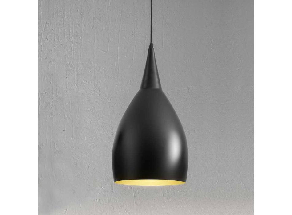 Lámpara colgante moderna de aluminio Made in Italy - Capadocia Aldo Bernardi viadurini