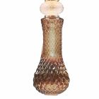 Lámpara suspendida en cristal de Murano y tela Made in Italy - Missi viadurini