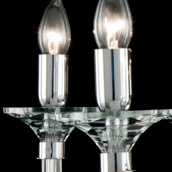 De la lámpara 8 desgin luces de vidrio con decoraciones de cristal de la hiedra