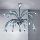 Araña de cristal veneciano de 21 luces hecha a mano en Italia - Jason viadurini