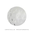 Lámpara de araña veneciana de tres luces con forma de ramo de cristal soplado, fabricada en Italia - Lucilla viadurini