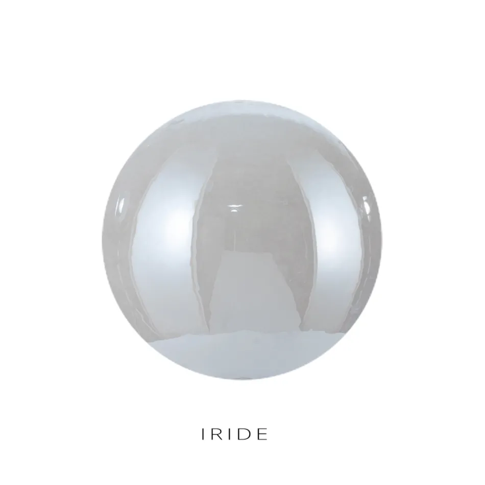 Lámpara de araña veneciana de tres luces con forma de ramo de cristal soplado, fabricada en Italia - Lucilla viadurini