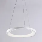 Voyager - Lámpara colgante de metal blanco, cromado y plateado para interiores viadurini