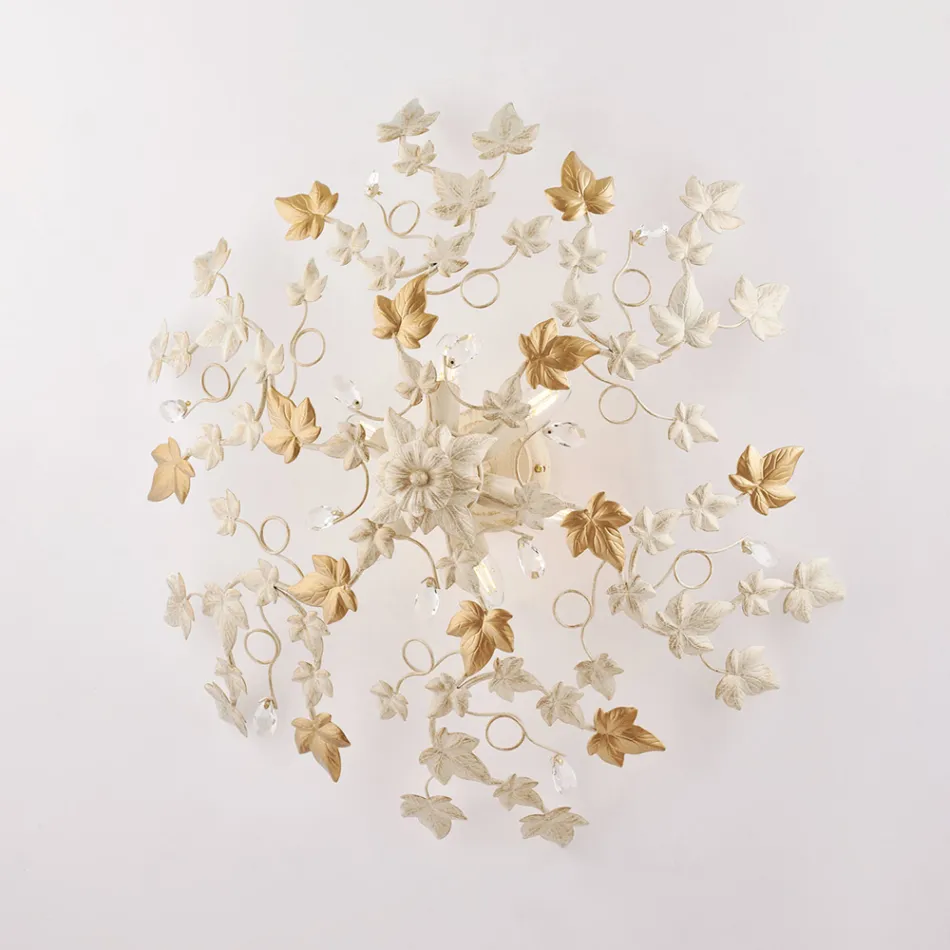 Lámpara colgante de cristal para realzar la luminosidad de los espacios interiores – Orchidea viadurini