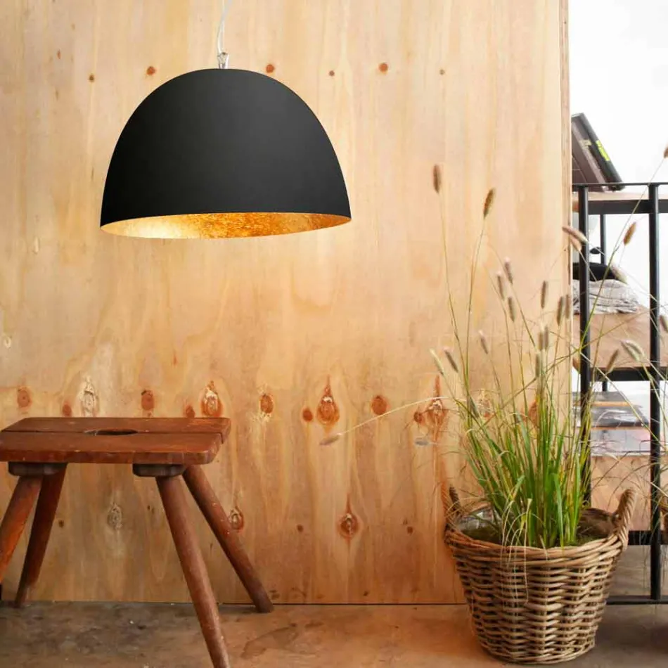 Araña de diseño moderno In-es.artdesign H2o en nebulita coloreada viadurini