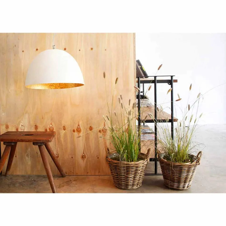 Araña de diseño moderno In-es.artdesign H2o en nebulita coloreada viadurini