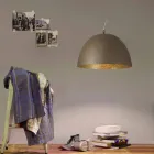 Araña de diseño moderno In-es.artdesign H2o en nebulita coloreada viadurini