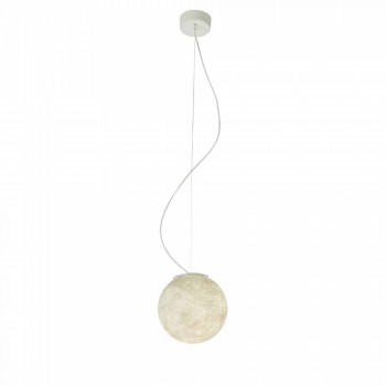 Araña de diseño moderno In-es.artdesign White moon in nebulite