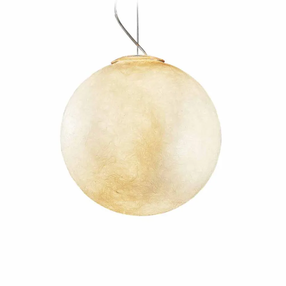 Araña de diseño moderno In-es.artdesign White moon in nebulite viadurini