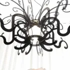 Araña de plexiglás de diseño moderno producida en Italia, Malito viadurini