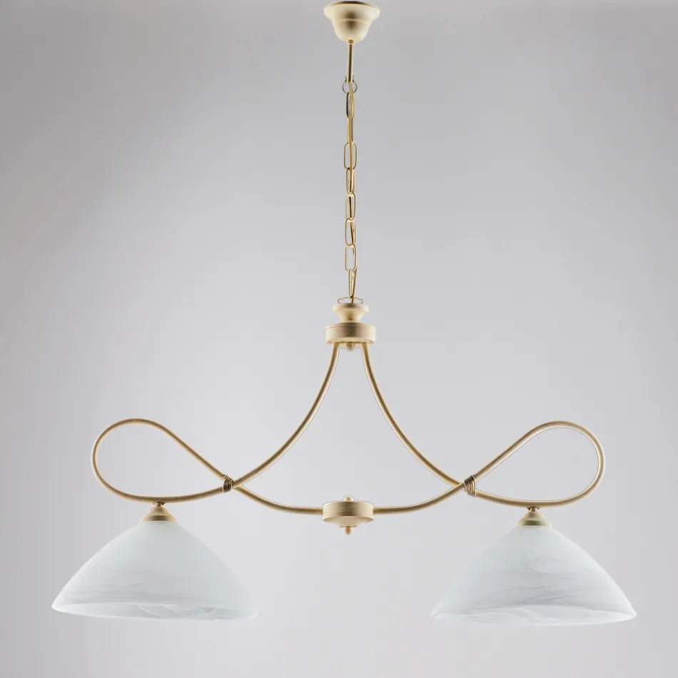 Eclisse: Una lámpara de metal y cerámica blanca para interiores elegantes. viadurini