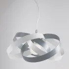 Lámpara de araña de metal y cristal para iluminar elegantemente los interiores – Rosmarino viadurini