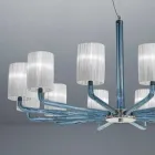 Araña en Venecia Vidrio y Metal Hecho a mano en Italia - Graham viadurini