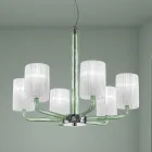 Araña en Venecia Vidrio y Metal Hecho a mano en Italia - Graham viadurini