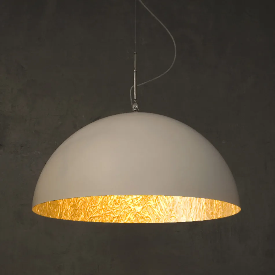 Araña suspendida en Laprene y Nebulite - Mezza Luna de In-es.artdesign viadurini