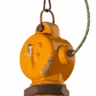 campana de la lámpara del vintage estilo industrial Jillian Ferroluce viadurini