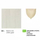 Lámpara de exterior con tres luces en aluminio blanco fabricada en Italia, Anusca. viadurini