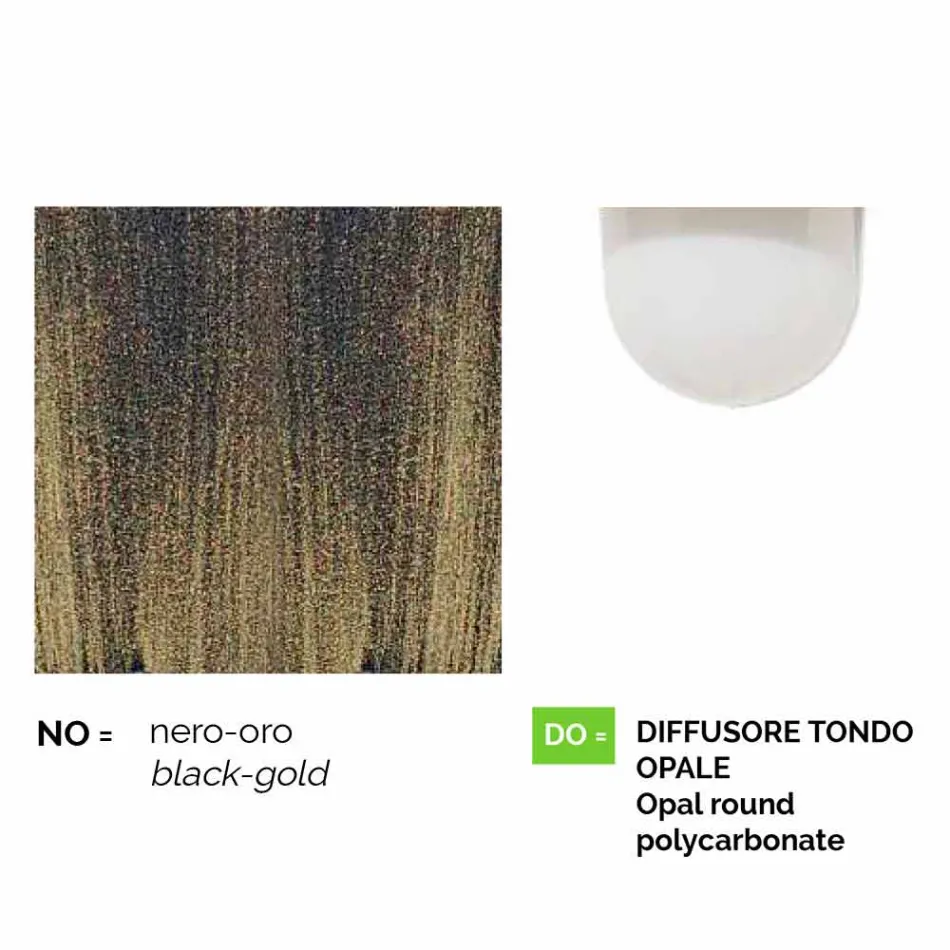 Lámpara de exterior fabricada en aluminio con dos luces fabricada en Italia, Anusca. viadurini