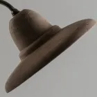 Lámpara de jardín en aluminio y Galestro Made in Italy - Toscot Spoleto viadurini