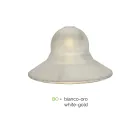 Lámpara de jardín vintage 2 luces en aluminio Made in Italy - Cassandra viadurini