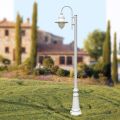 Lámpara de jardín de estilo vintage en aluminio Made in Italy - Cassandra