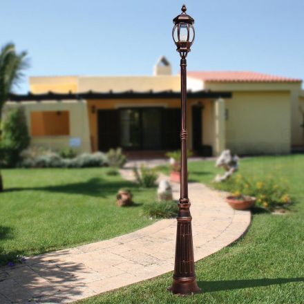 Lámpara de estilo vintage en aluminio fundido a presión Made in Italy - Leona viadurini