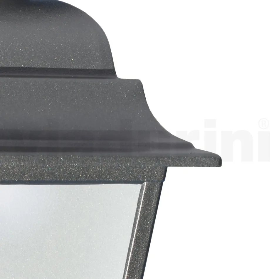 Farol de Techo en Aluminio inyectado y Difusor de Cristal - Scintilla viadurini