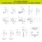 Farol de Exterior en Vidrio y Aluminio en 5 Acabados Diferentes - Alchemist viadurini
