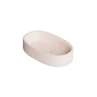 Lavabo de cerámica sobre encimera de 60x35 cm en varios colores fabricado en Italia - Niña viadurini