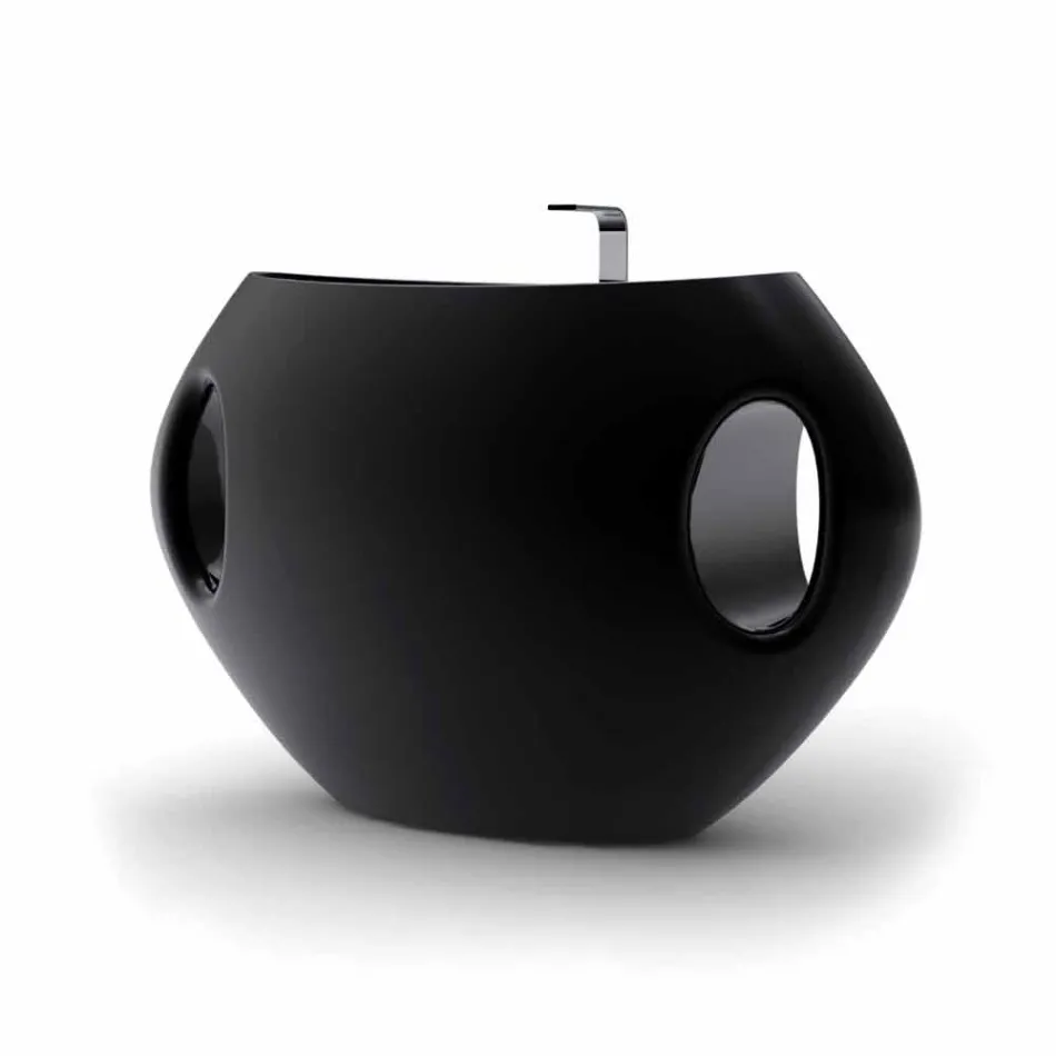 Fregadero de pedestal de diseño moderno hecho en Italia. viadurini